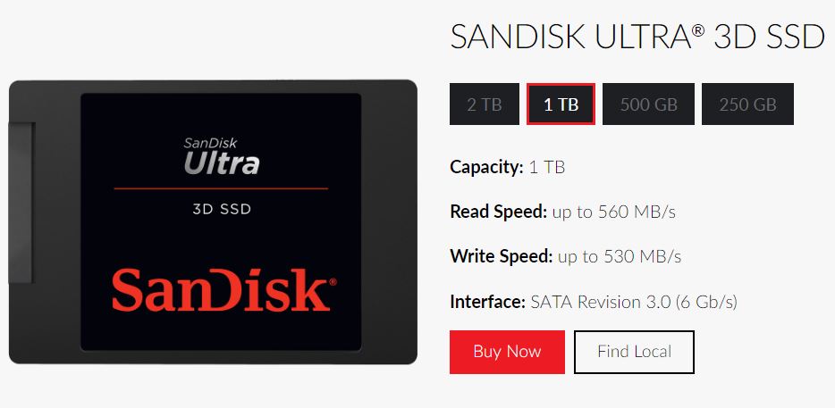SanDisk ULTRA 3D SSD 1TB Review – goldfries
