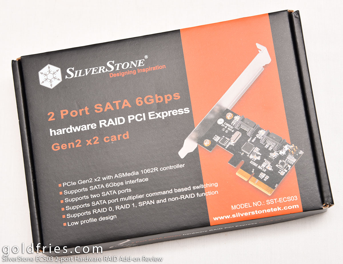 SilverStone ECS03 2-port Hardware RAID Add-on Review