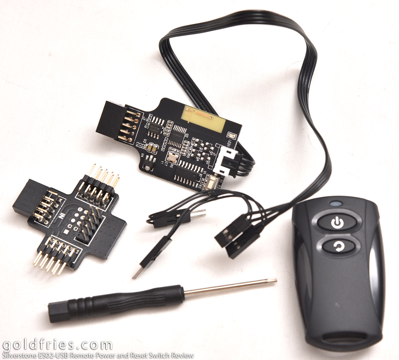 Silverstone ES02-USB Remote Power and Reset Switch Review