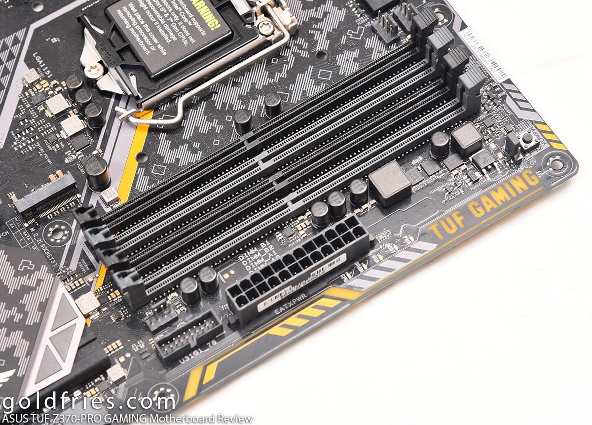 ASUS TUF Z370-PRO GAMING Motherboard Review