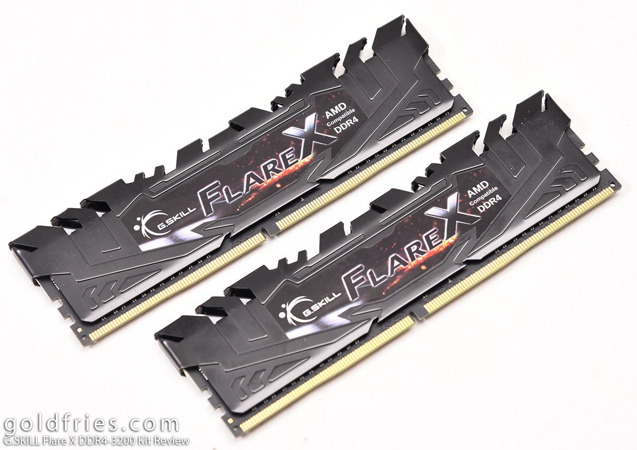 G.SKILL Flare X DDR4-3200 Memory Kit Review – goldfries