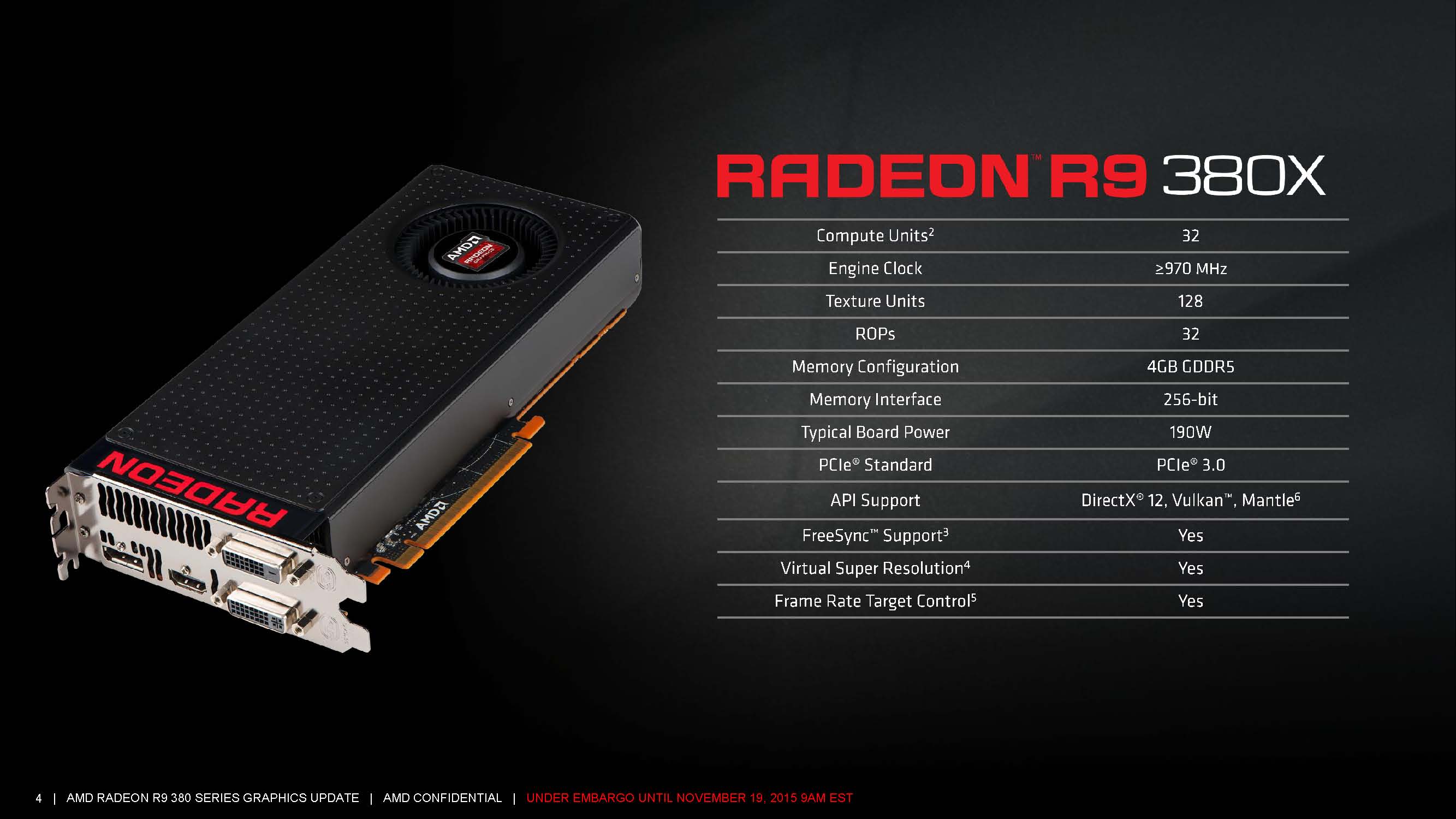 AMD Launches Radeon R9 380X Graphics Card goldfries